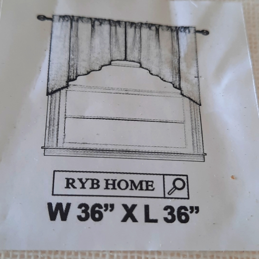 Window tiers curtain